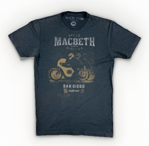 Macbeth cafe racer graphic - macbeth,