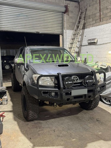 Steel winch bumper for toyota - winch,