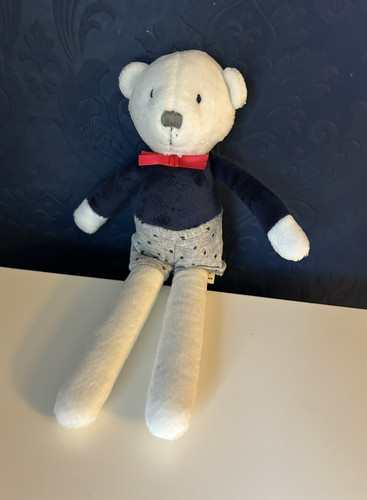 White teddy bear - m&s,