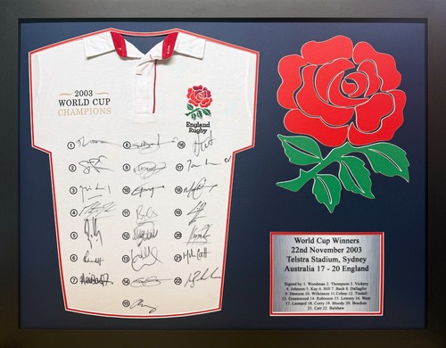 Framed england 2003 world cup - framed,