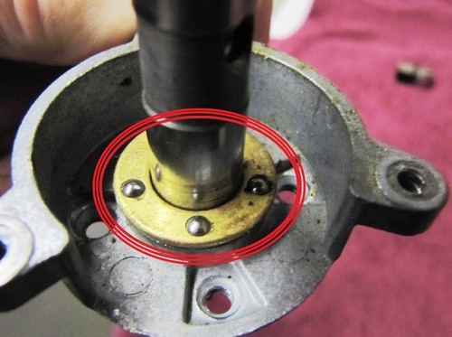 Main platter ball bearing - main,