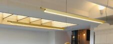 Luceplan Compendium LED Pendant Light In Brass Kitchen Island Lighting Bright
