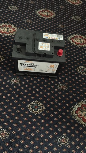Halford car battery 12v - car,