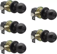 Probrico Passage Door Knobs, Interior Door Knobs, Round Door Knobs