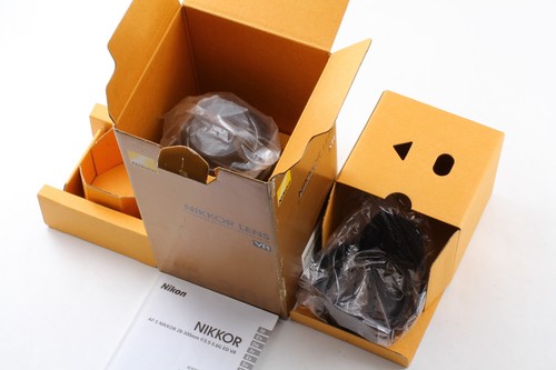 Almost unused box - in, nikon