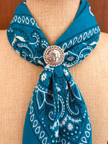 Wild rag scarf slide buffalo - wild,