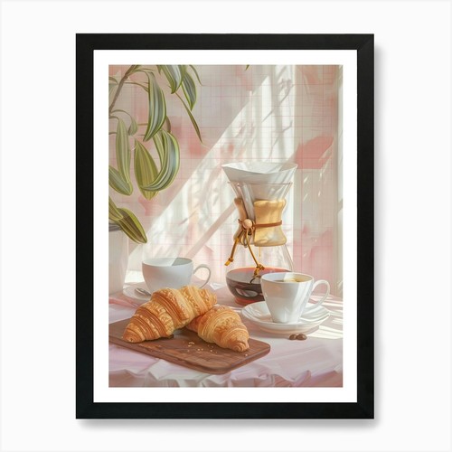 Pink breakfast food chemex - pink,