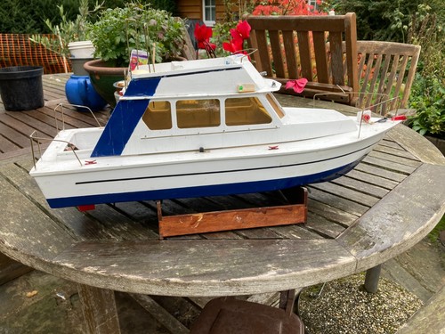 Vintage cruiser boat - vintage,