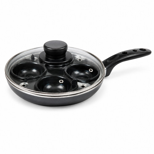 Hole egg frying pan with - hole,