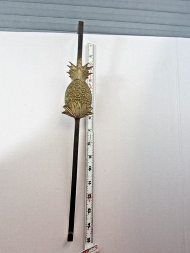 262 vintage brass pineapple - brass,
