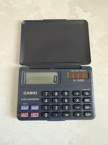 Casio 160er pocket - casio, sl-160er