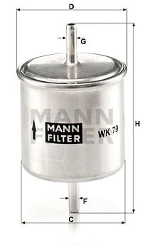 Fuel filter fits ford fiesta - fits:,