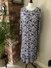 Bonmarche Dress Blue Red