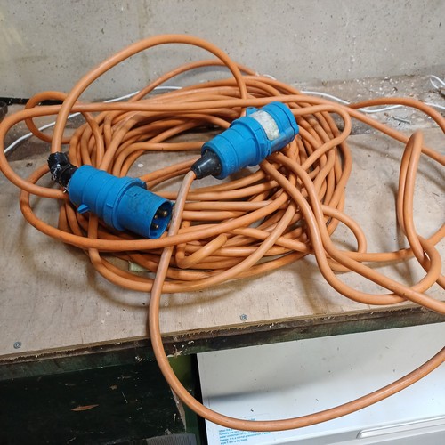 Caravan electric hookup cable - caravan,