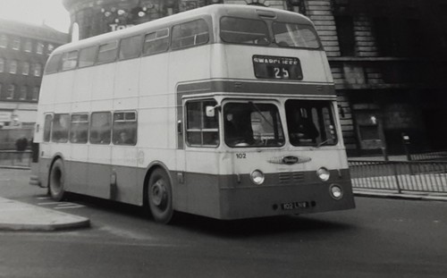 Leeds city transport b w - leeds, b&w