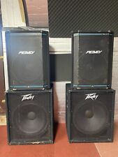 PEAVEY FULL RANGE SPEAKERS HiSYS 2XT 15" (not the PEAVEY SUBS)