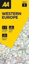 AA Road Map Western Europe by