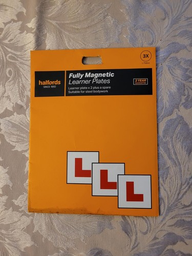 Halfords plates magnetic 3x - l,