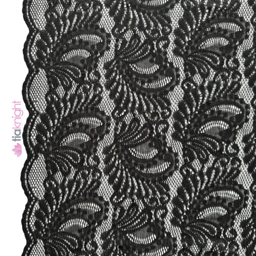 Lace paisley scalloped way - scalloped,