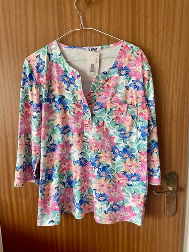 Yew floral blouse - size, l