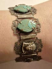 Vintage Egyptian Revival Glass