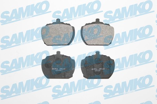 Brake pad set - pad,