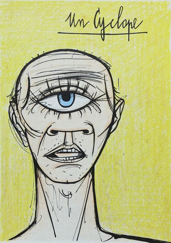 Bernard buffet cyclops - bernard, a