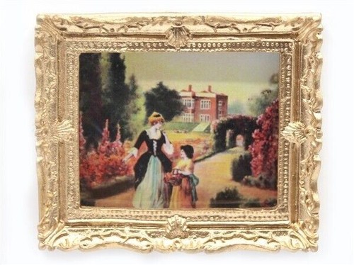 Ornate gold framed - ornate,