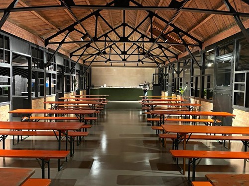 German beer festival trestle