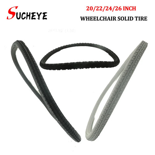 Wheelchair solid tyre 24 - 20, 22