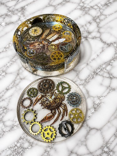 Handmade steampunk resin - handmade,