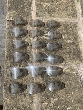 DECORATIVE GLASS PANES FROM CHANDELIER X 18 IDENTICAL 