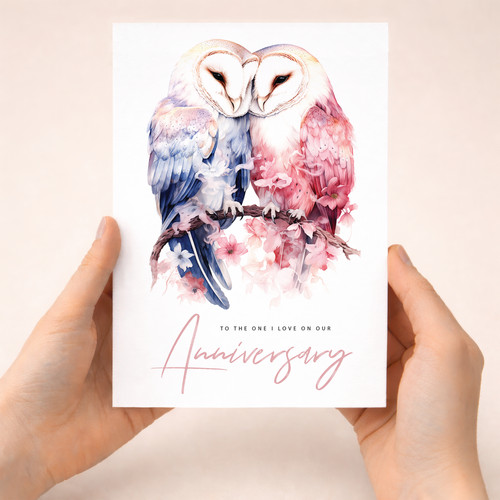 Wife husband anniversary card - wife,