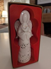 Belleek Angel of Peace Figurine 7599 Living Christmas Irish Pottery Ornament 