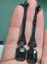 CLIP ON Vintage Art Deco Style