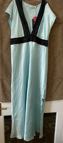 Womens satin long lingerie - womens,