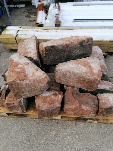 Pallet rockery stones - pallet,