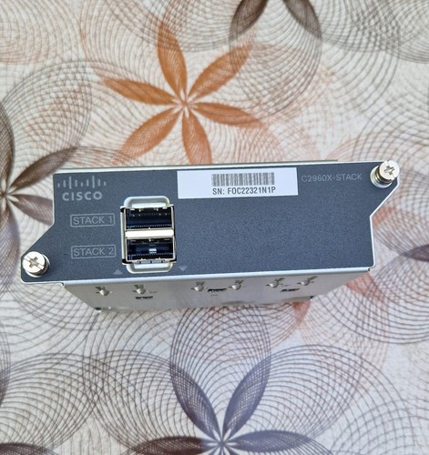Cisco c2960x stack for - c2960x-stack,