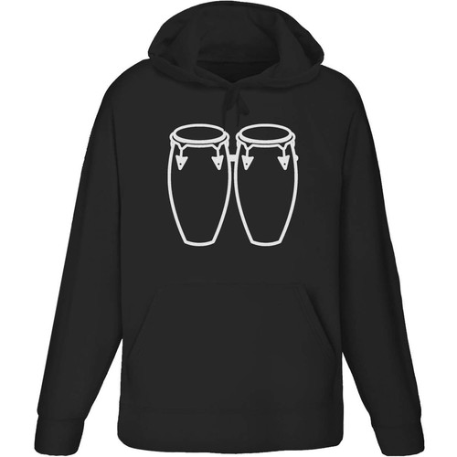 Conga drums adult hoodie - 'conga, /