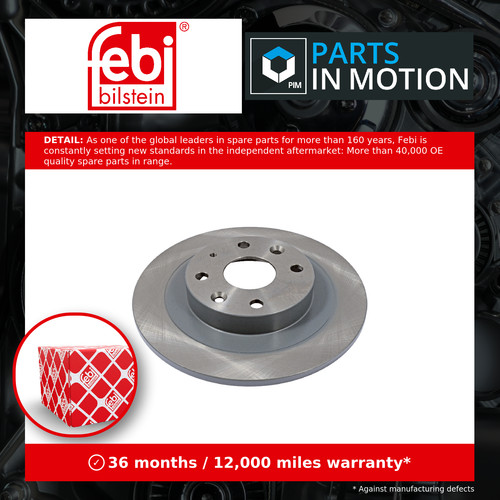 Brake discs pair - pair, solid