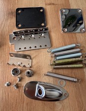 Guitar parts, springs, Strap locks, cover plate, input jack cover DIY guitar 