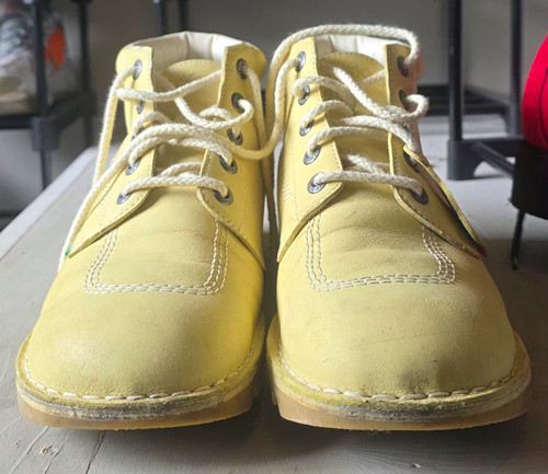 Kickers leather lace chukka - kickers,