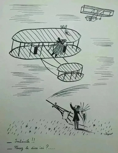 Raymond peynet flying fool - peynet:,