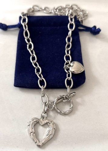Silver stainless steel chunky - silver,