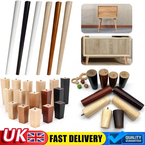 Square round wooden - 4x, square/round