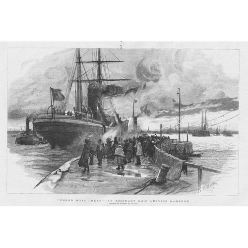 Charles wyllie emigrant - w,