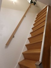 Solid Wood Oak Timber Stair
