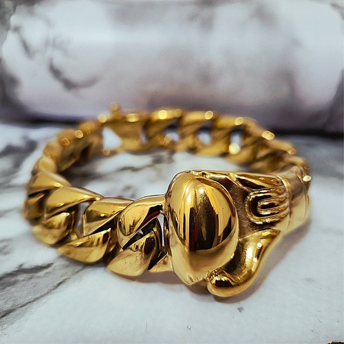 Heavy gold boxing - gold,