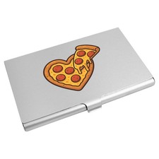 'Heart Pizza' Business Card Holder / Credit Card Wallet (CH00049422)