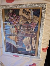 Jigsaw Puzzle Built And Framed